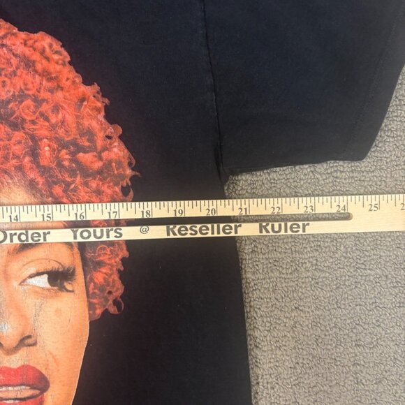 Ice Spice Big Head Shirt Medium Relaxed Cotton Graphic Print Crewneck Rap Tee - Picture 4 of 10